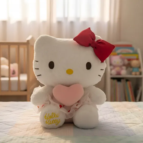 Peluche Hello Kitty Vestido Corazon