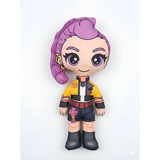 Muñeca Guerrera K-pop Demon Hunters Modelo Rumi