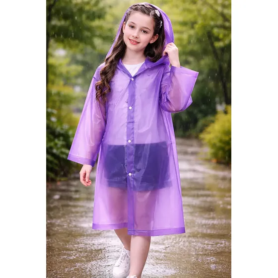Piloto De Lluvia Infantil Impermeable Para Niños