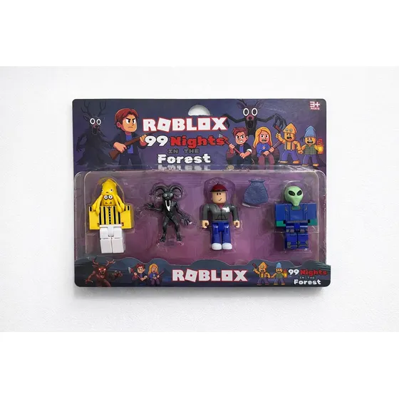 Set X4 Figuras Roblox 99 Noches En El Bosque + Accesorios