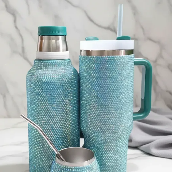 Set Matero 1.3 L + Vaso Trmic Acer Inox 1.2l Brillos Premiun