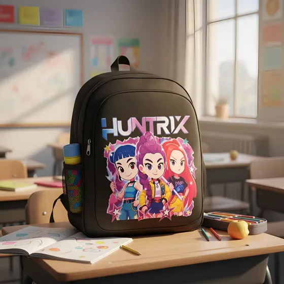 Mochila Jardin/ Primaria Guerreras K.pop 35 X27 X15