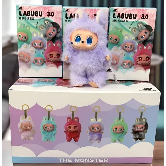 Labubu 3.0 Peluche Y Llavero Sorpresa