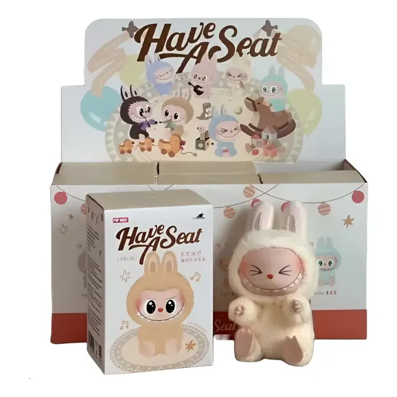 Labubu Have A Seat Peluche Y Llavero Sorpresa