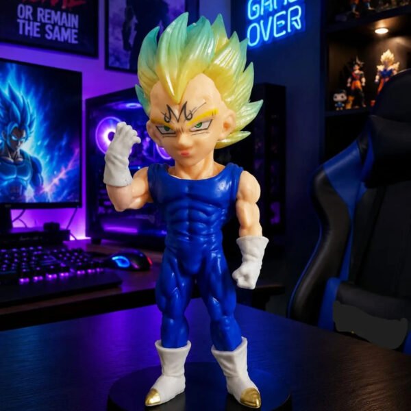 Figura De Acción Vegeta Super Saiyan Dragon Ball Z 12cm