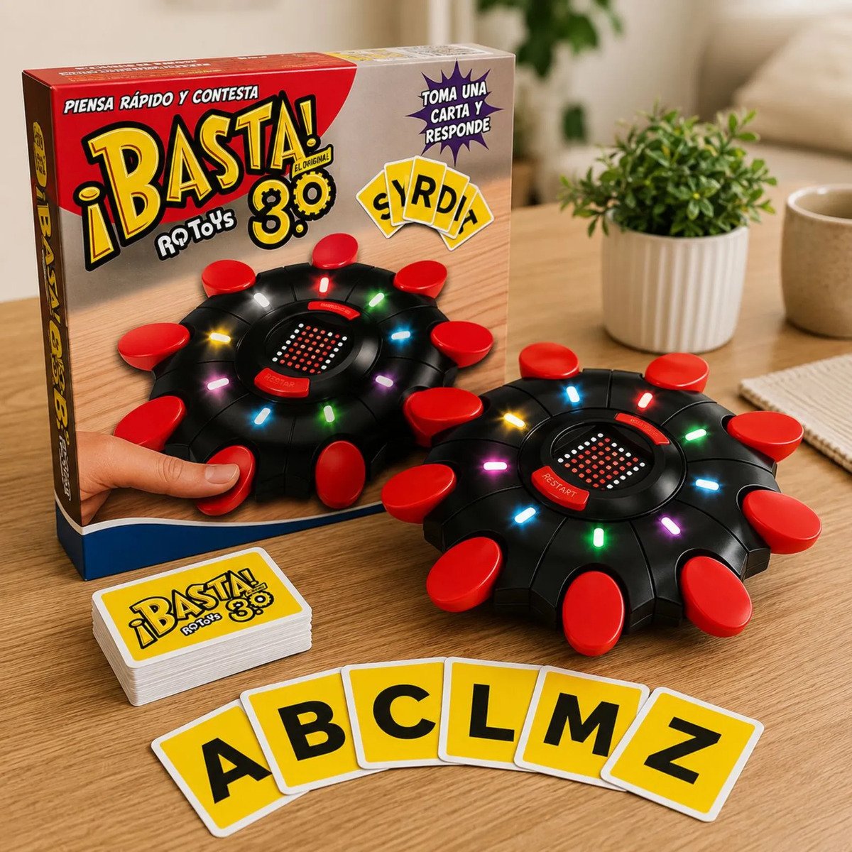 Juego De Mesa Basta 3.0 Electronico Digital Con Luces Led