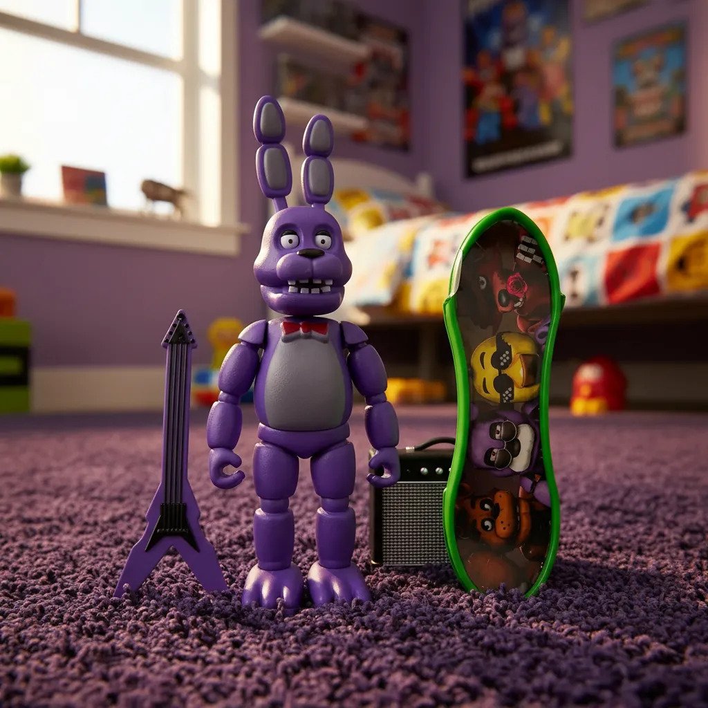 Muñecos Five Nights At Freddys Con Patineta