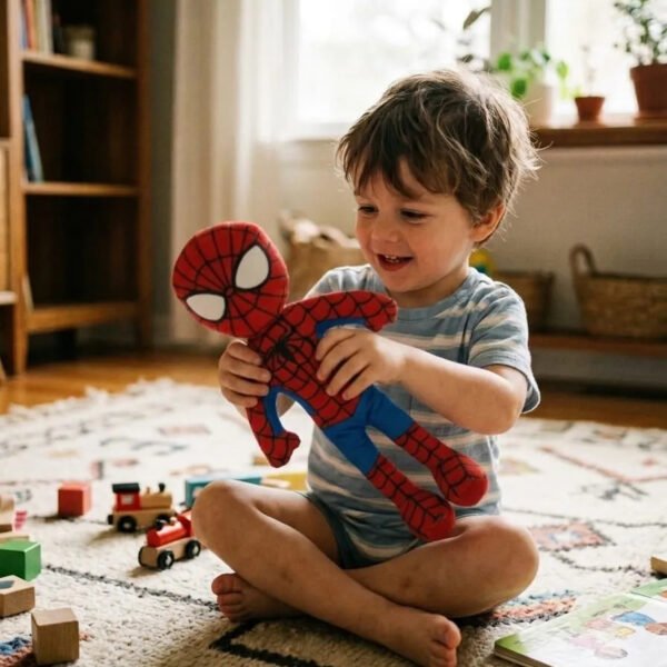 Peluche Suave Spiderman Varios Personajes