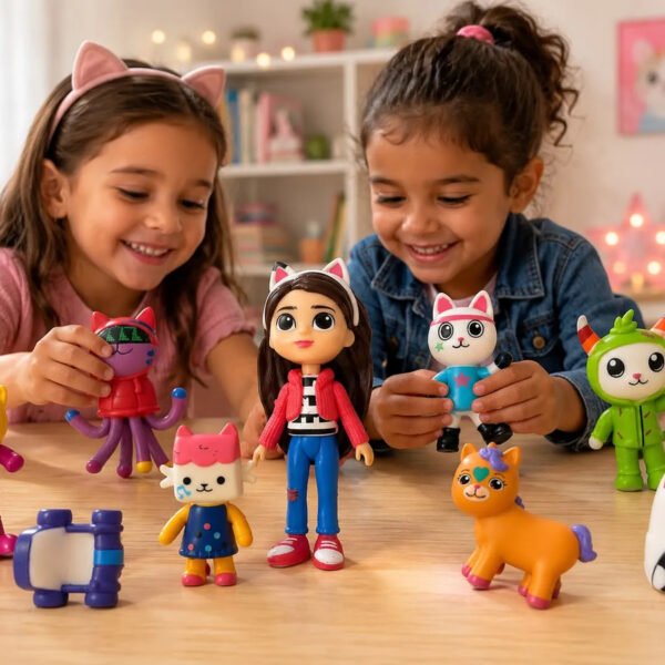 Set La Casa De Muñecas De Gabby Y Sus Amigos X9 Personajes