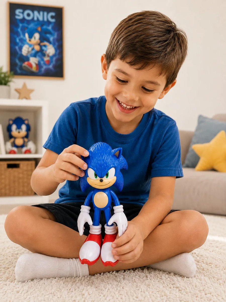 Varios Personajes The Hedgehog Super Sonic 2 Coleccionables
