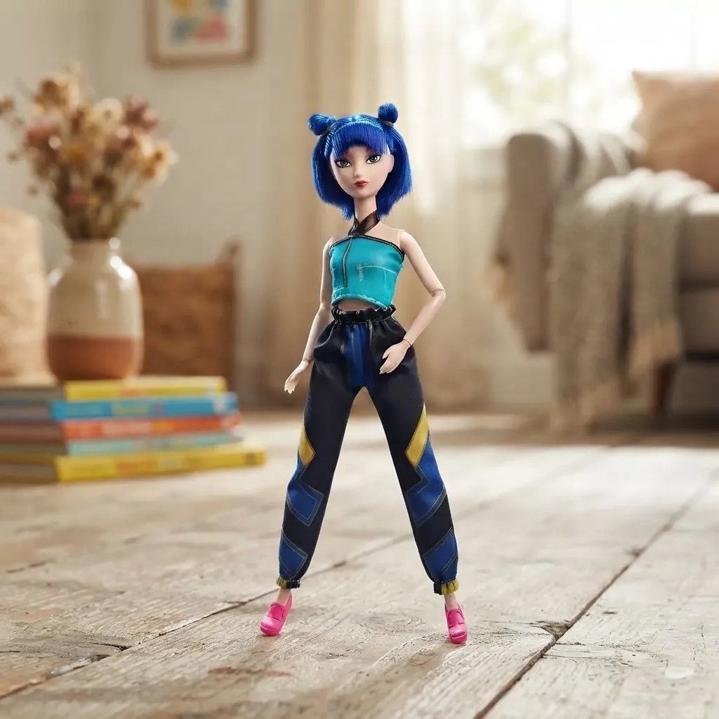 Muñeca Articulada Musical Zoey Guerrera K-pop Demon Hunters - Imagen 5