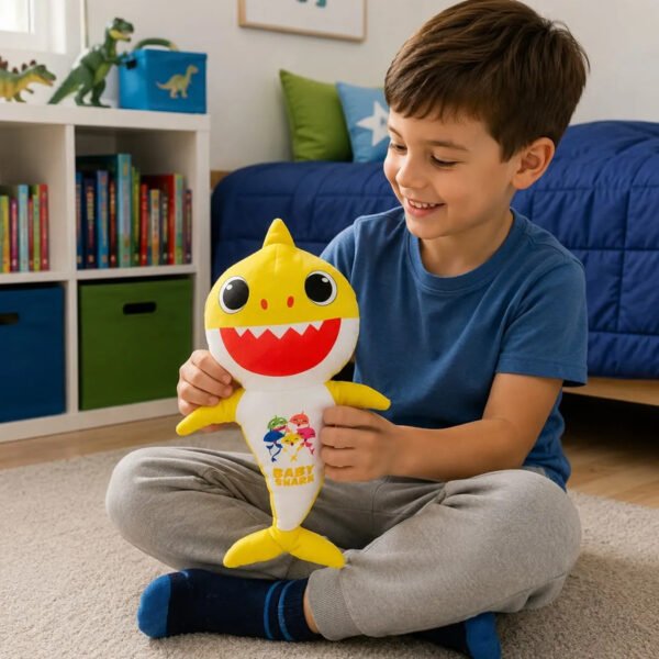 Baby Shark Peluche Mama Papa Cancion Tiburon Familia Colores