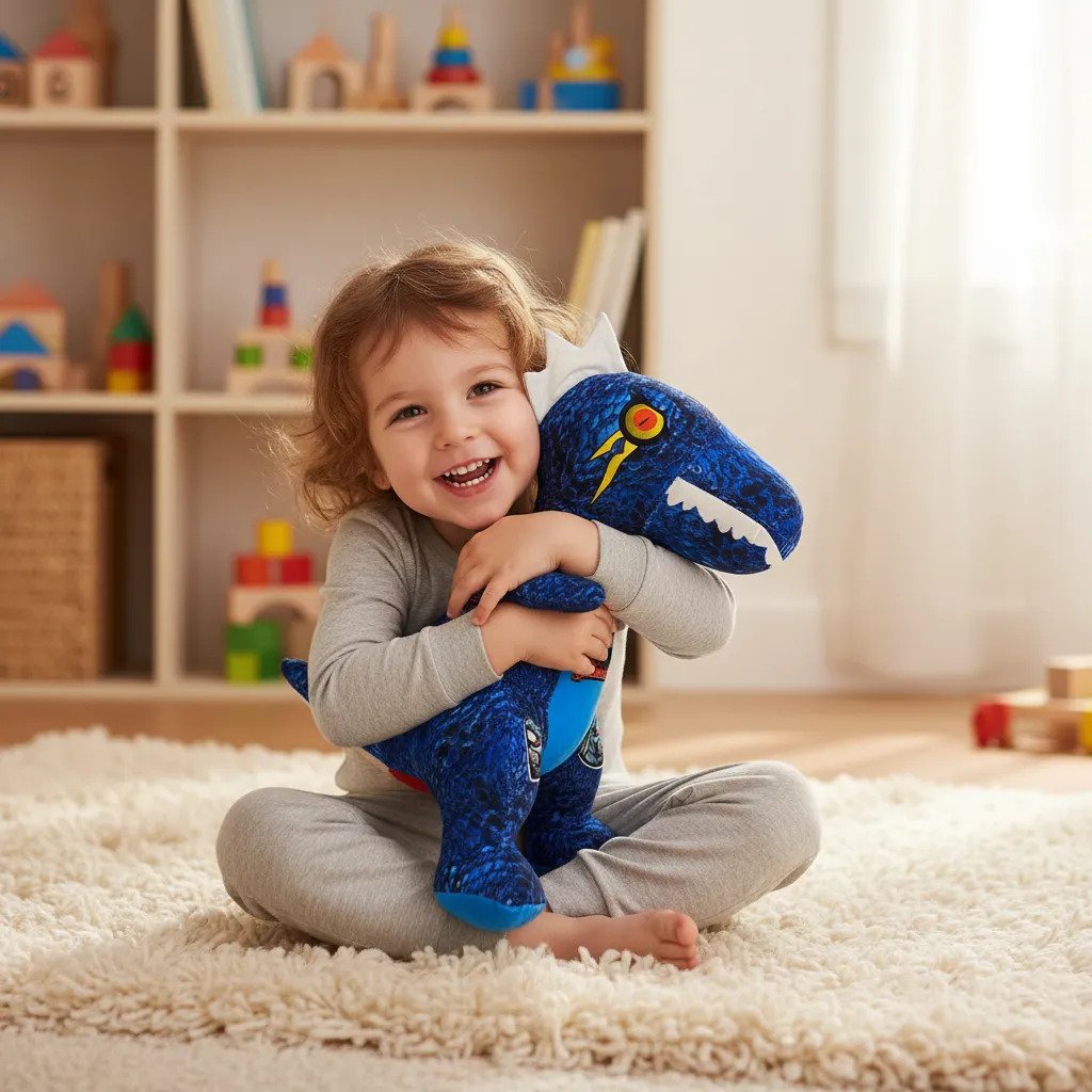 Hermoso Peluche Dinosaurio Suavecitos - Imagen 3