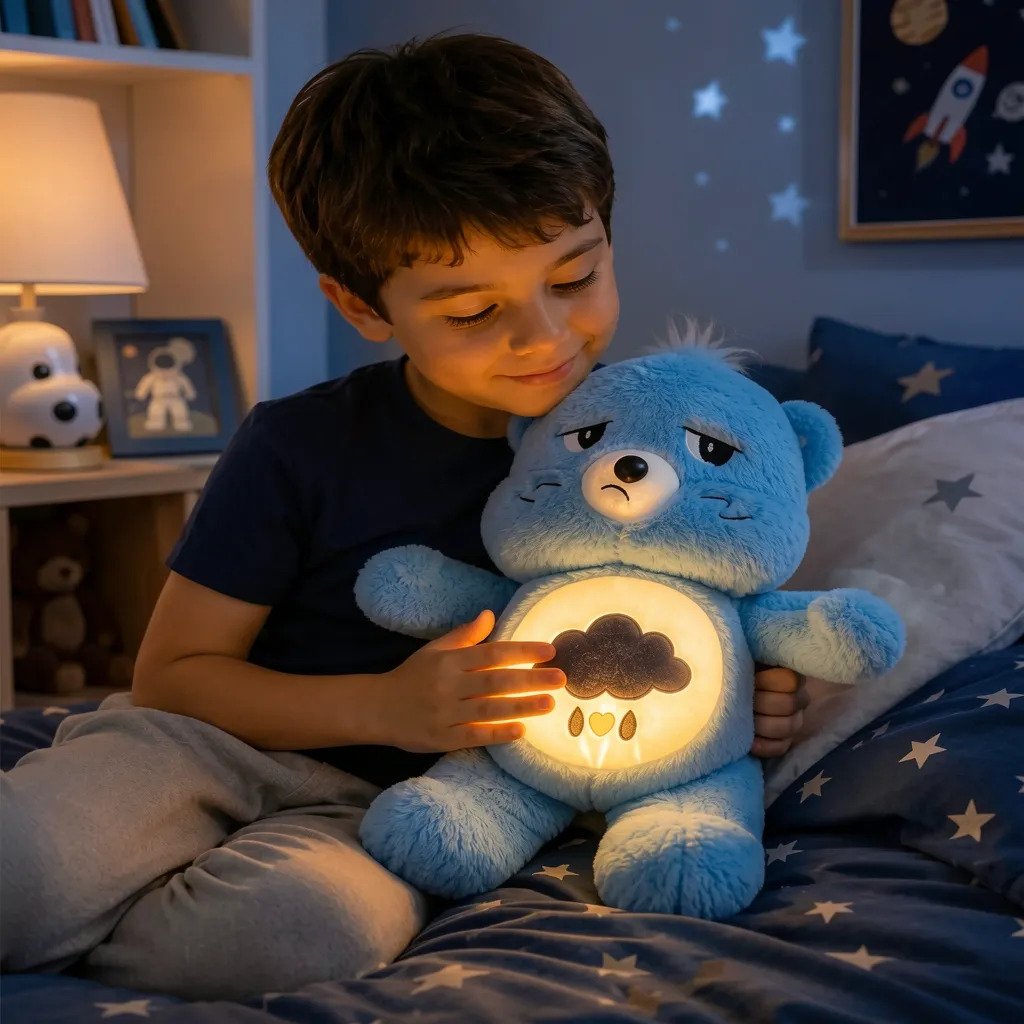 Peluches Varios Personajes Que Respiran Con Luz Y Sonido