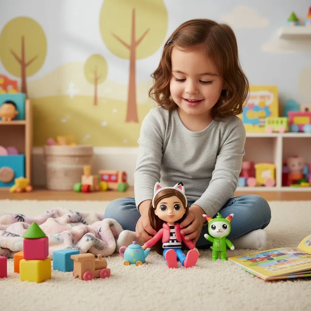 Set De Muñecas Gabbys Dollhouse X 3 Personajes - Imagen 4