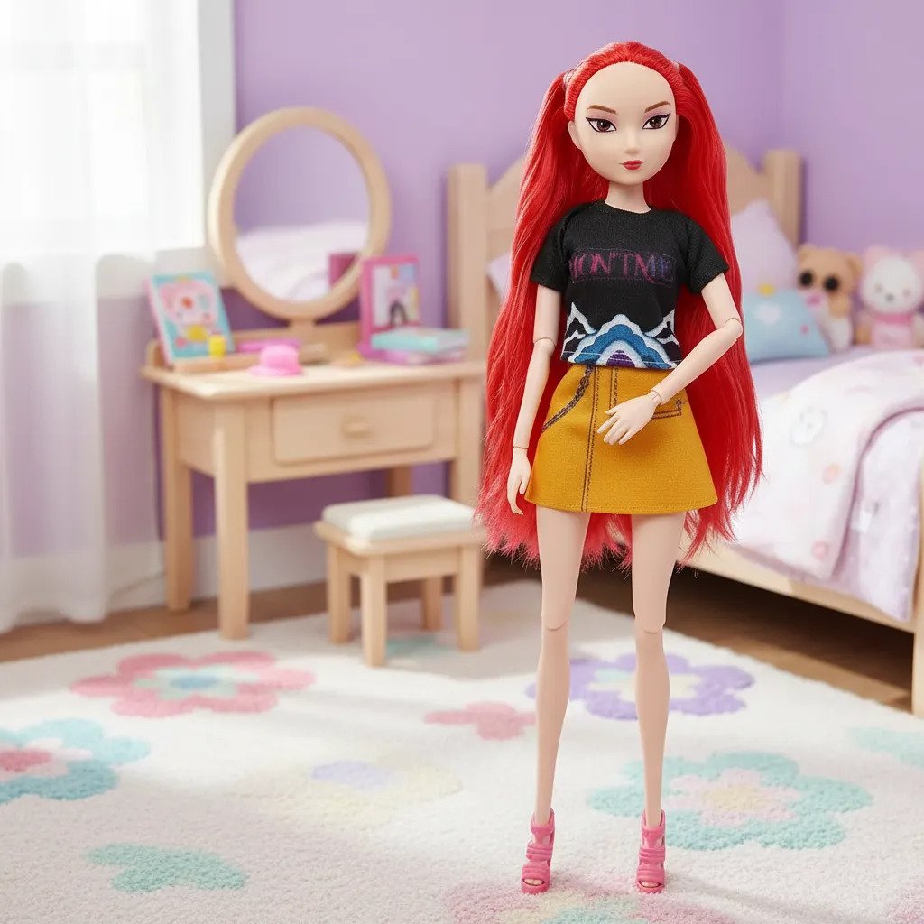 Muñeca Articulada Musical Mira Guerrera K-pop Demon Hunters - Imagen 2