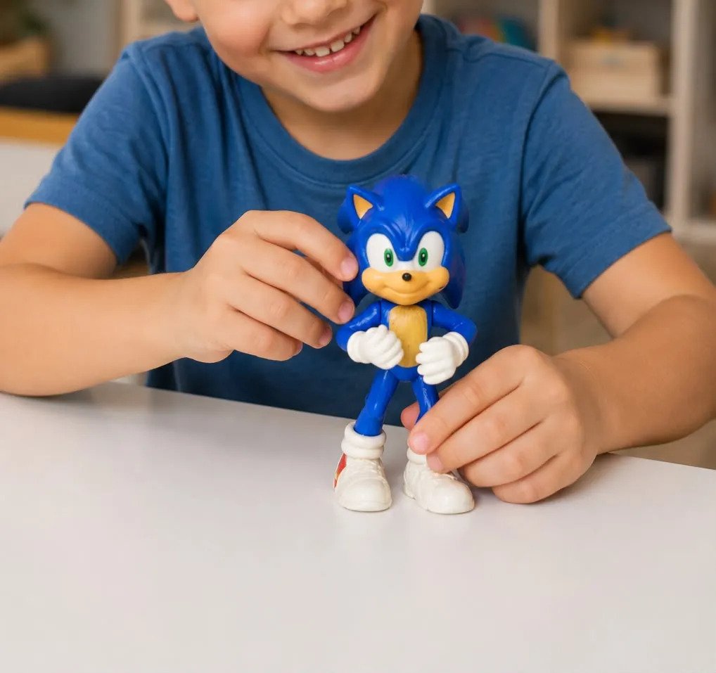 Figuras De Juguete Varios Personaje Sonic Brazos Articulados