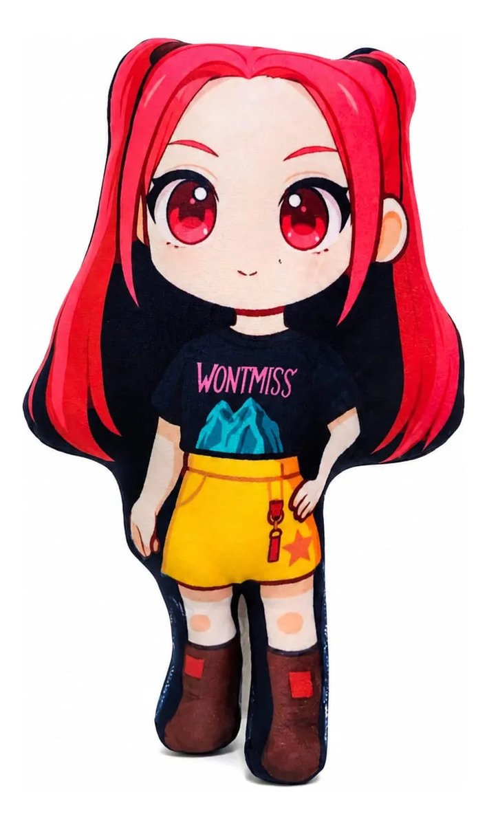 Peluche Plush Almohadita Guerreras K-pop X 3 Demon Huntrix - Imagen 3