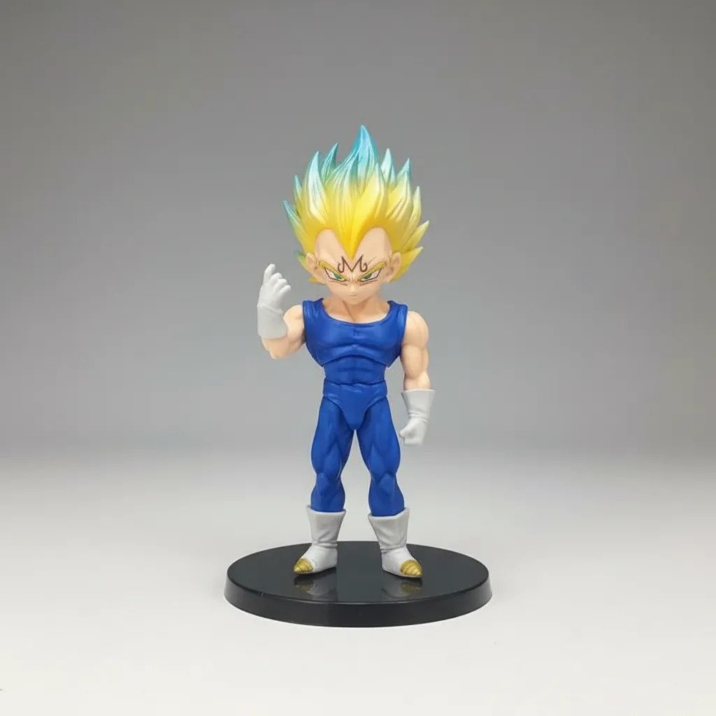 Figura De Acción Vegeta Super Saiyan Dragon Ball Z 12cm - Imagen 2