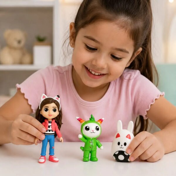 Set De Muñecas Gabbys Dollhouse X 3 Personajes
