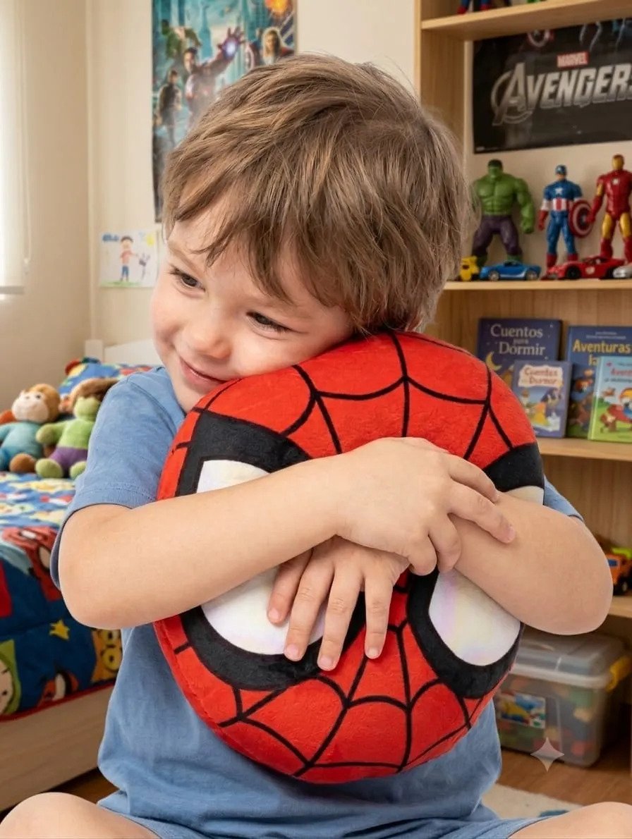 Almohadon Decorativos Spiderman Plush Almohada