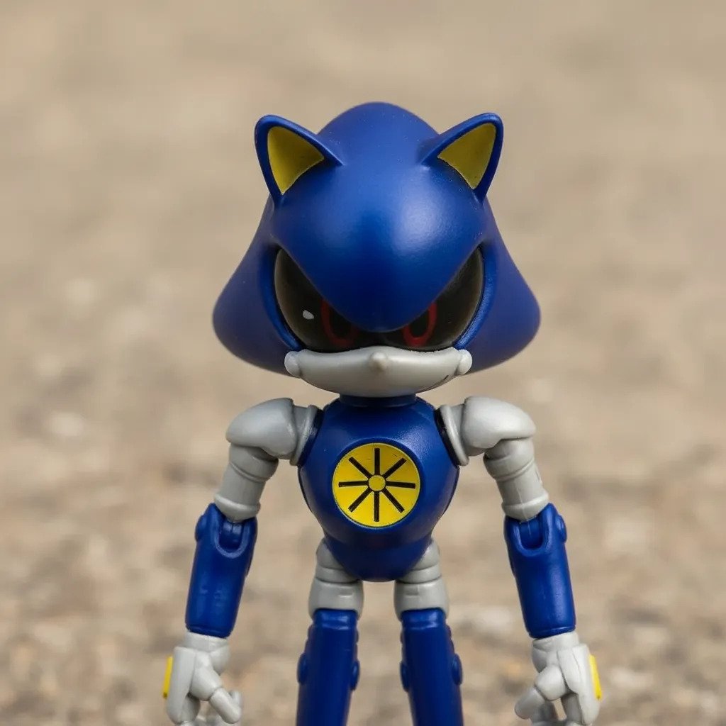 Figuras De Juguete Varios Personaje Metal Sonic - Imagen 5