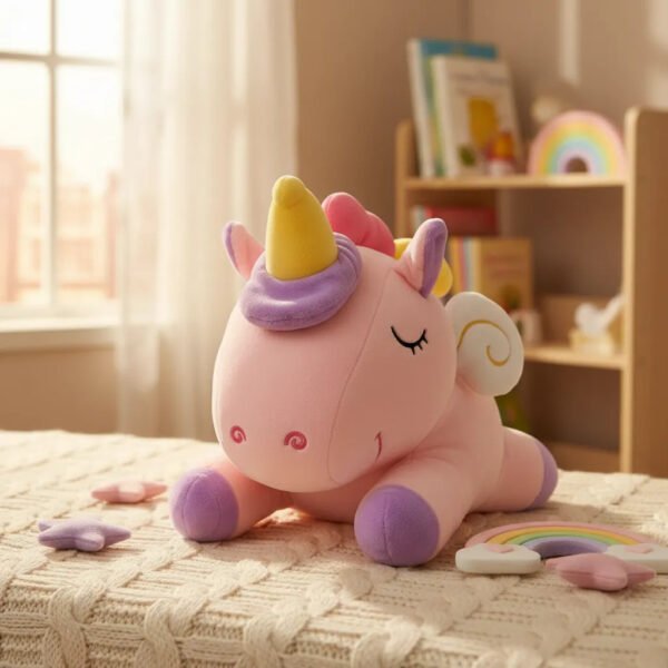 Peluche Unicornio Xl Plush Apego Ultra Suave Grande