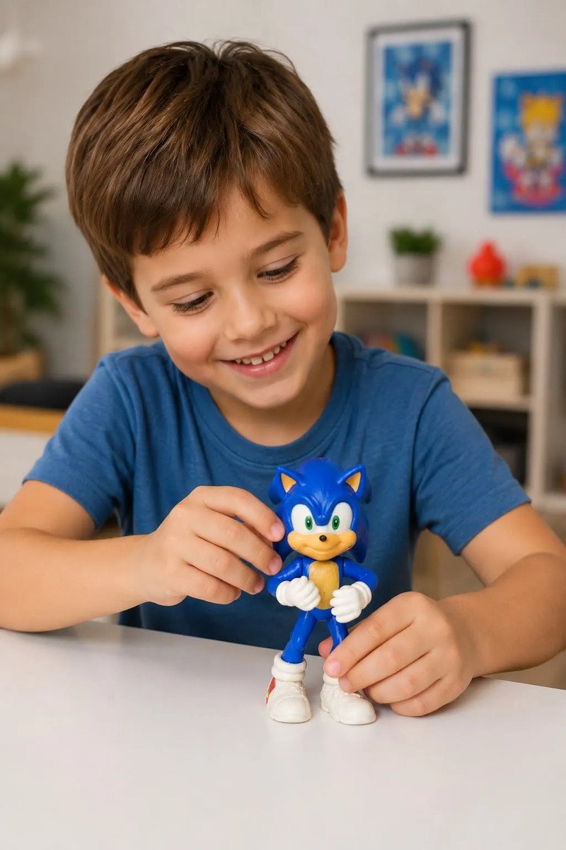 Figuras De Juguete Varios Personaje Sonic Brazos Articulados - Imagen 2