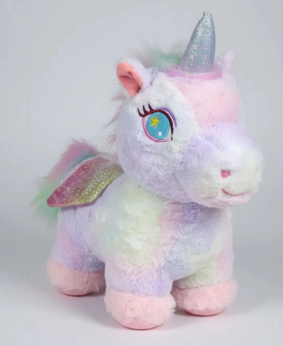 Peluche Unicornio Arcoiris De 30cm- Suave Y Tierno - Imagen 3