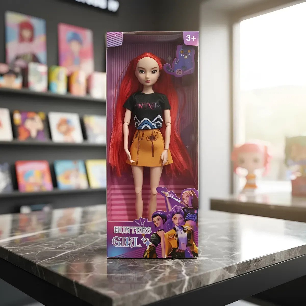 Muñeca Articulada Musical Mira Guerrera K-pop Demon Hunters - Imagen 4