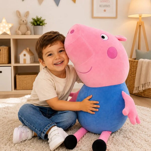 Peluche Hermoso Peppa Pig George Peluche Grande Importado