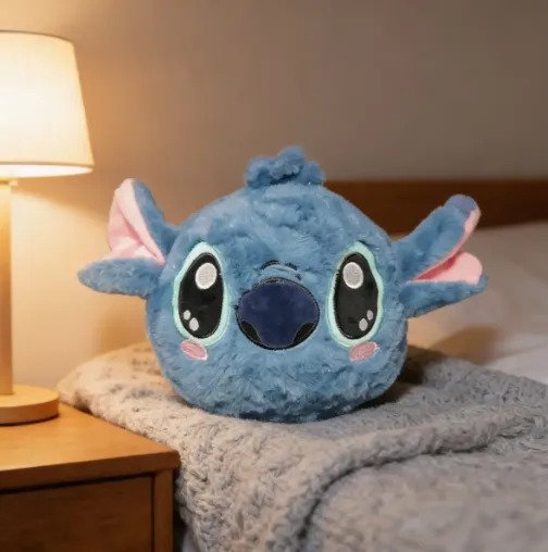 Antifaz Almohadita Peluche Viajera Varios Personajes Tierno - Imagen 3