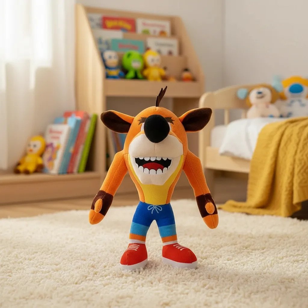 Peluche Crash Bandicoot Personajes Videojuego Importado - Imagen 5