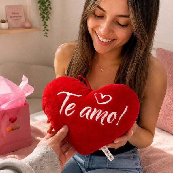 Almohadita Corazon Chica Decorativa Ideal Regalo Hermoso