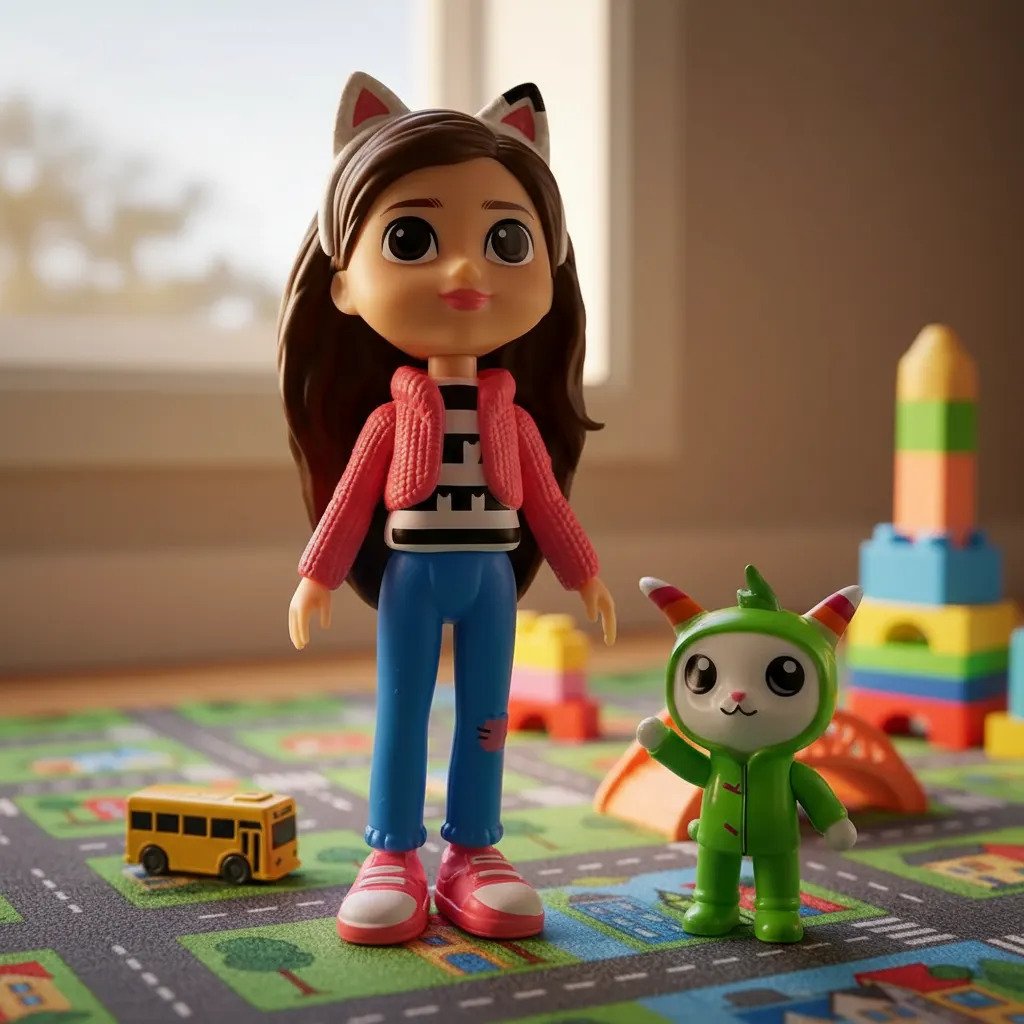 Set De Muñecas Gabbys Dollhouse X 3 Personajes - Imagen 3