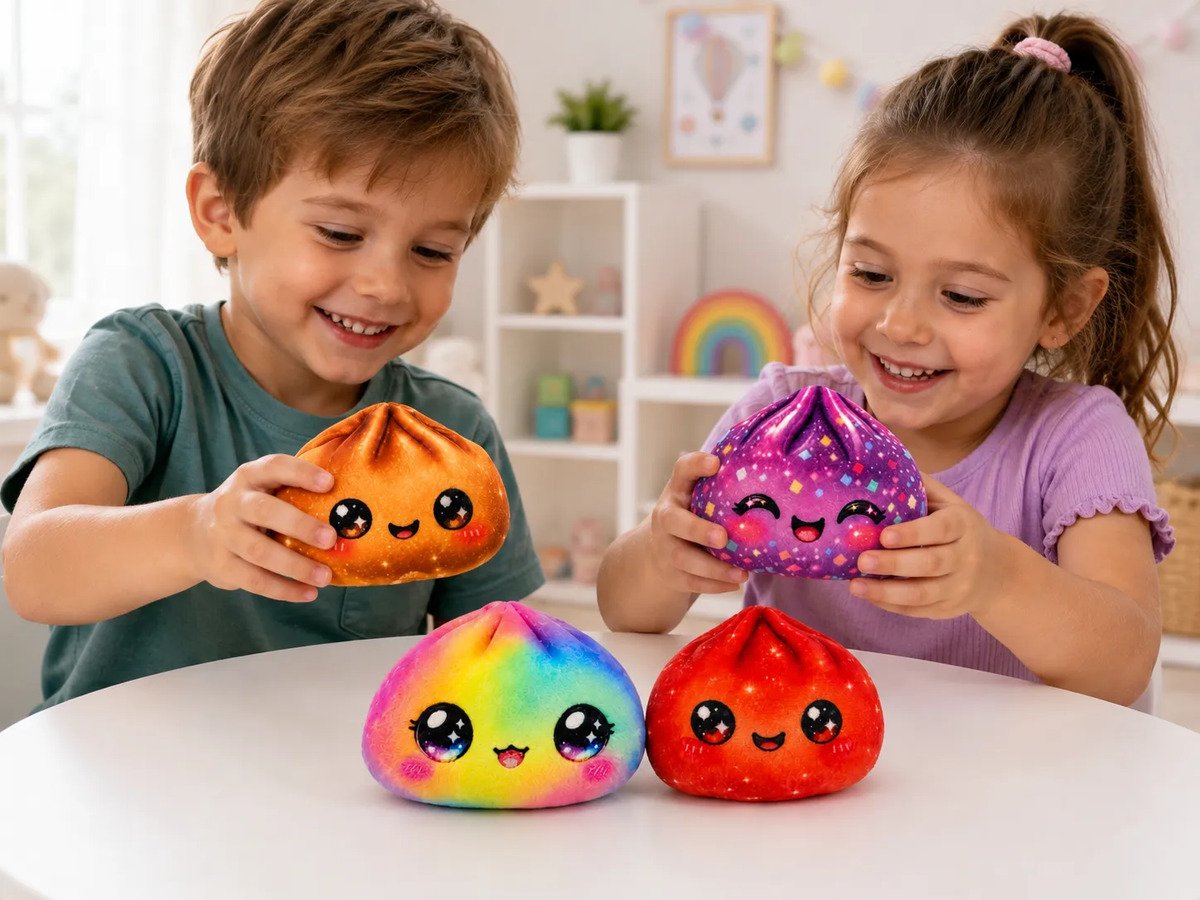 Peluche Plush Bollito Dumpling Para Jugar
