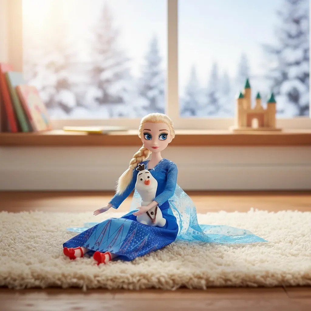 Muñeca Cantante Libre Soy Elsa Y Olaf - Imagen 2