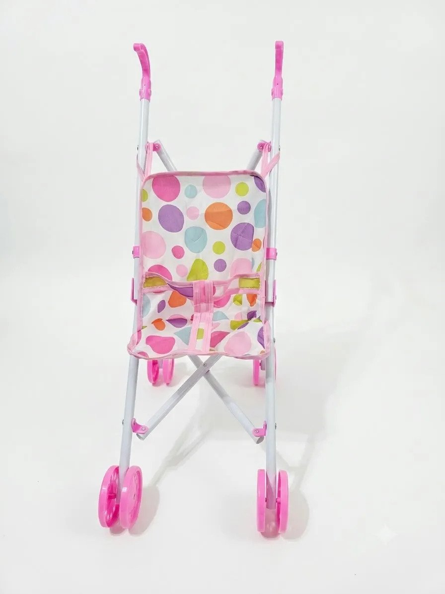 Cochecito Plegable De Juguete Para Bebotes, Muñecas - Imagen 3