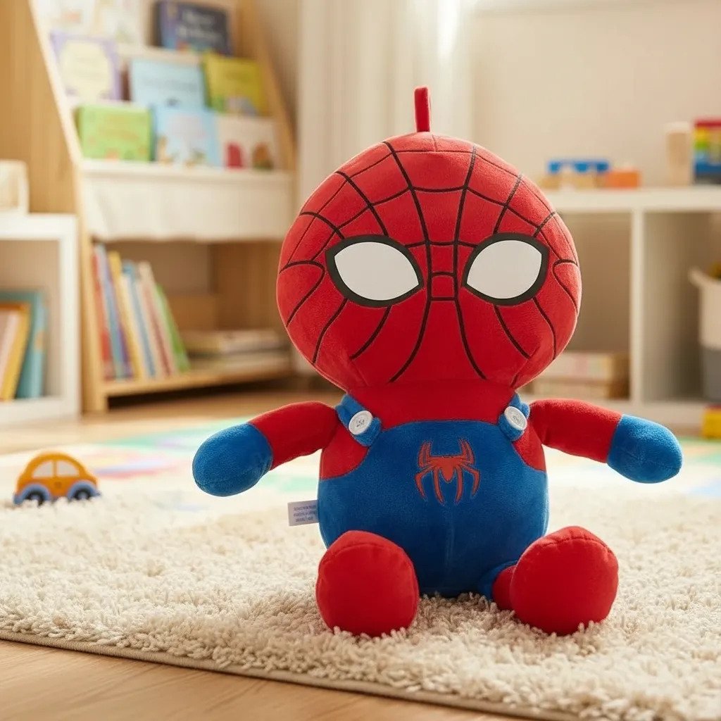 Peluche Grande Spiderman Hombre Araña Viral Que Corre - Imagen 2
