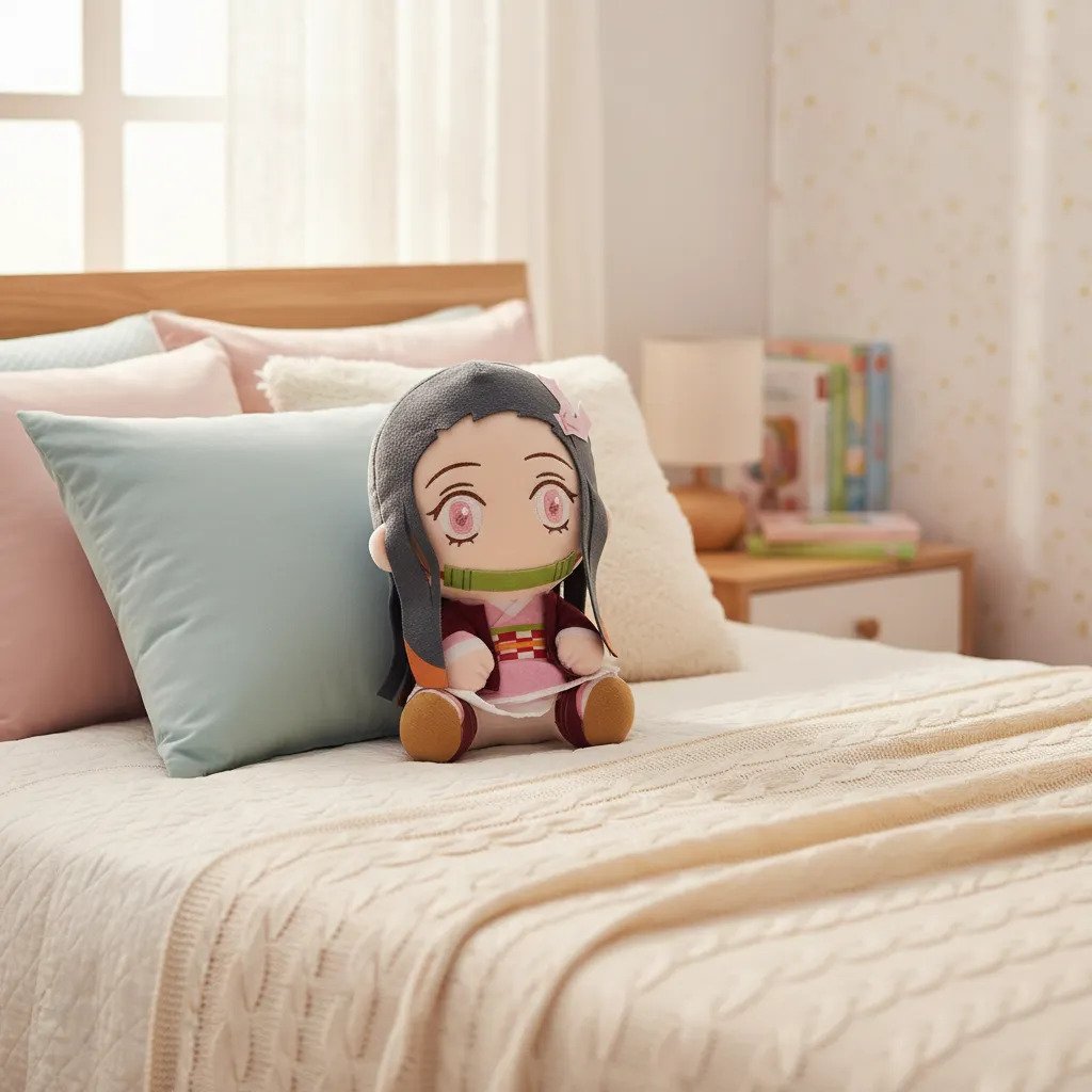 Peluche Demon Slayer Tanjiro Nezuko Kimetsu No Yaiba - Imagen 2