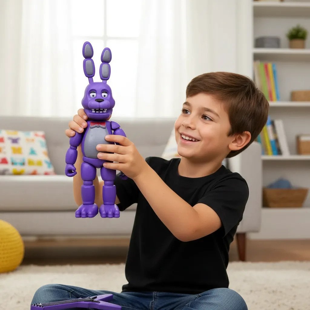 Muñecos Five Nights At Freddys Con Patineta - Imagen 5