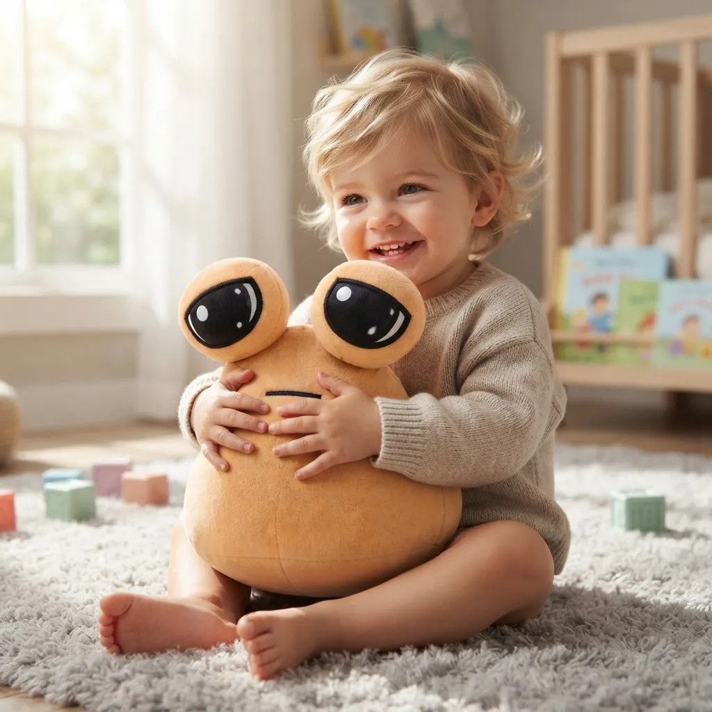 Peluche Pou Importados De Excelente Calidad - Imagen 3