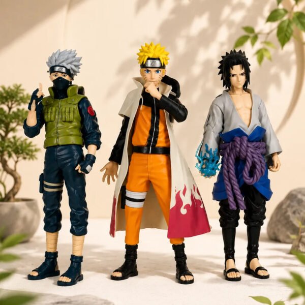 Set X3 Naruto Kakashi Sasuke