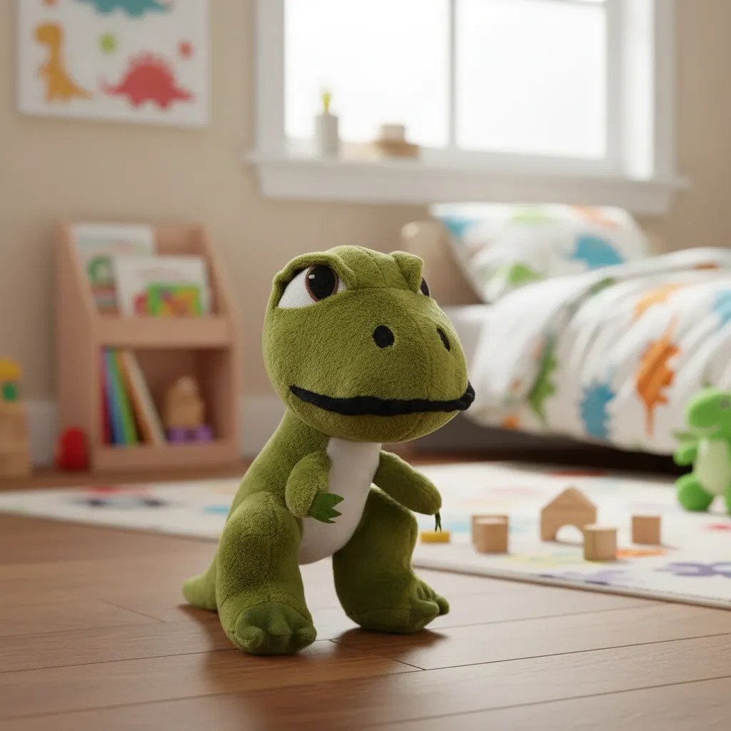 Hermoso Peluche Dinosaurio Para Niños
