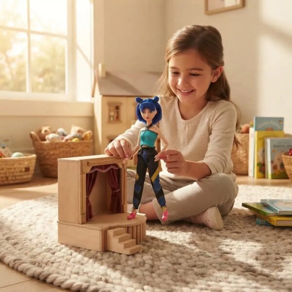 Muñeca Articulada Musical Zoey Guerrera K-pop Demon Hunters