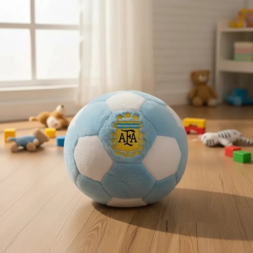 Pelota Peluche Gigante Con Manta Equipos Varios - Imagen 3