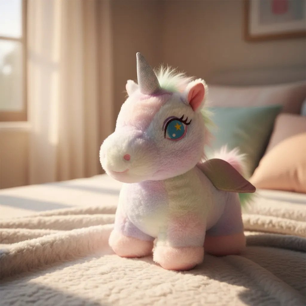 Peluche Unicornio Arcoiris De 30cm- Suave Y Tierno - Imagen 2
