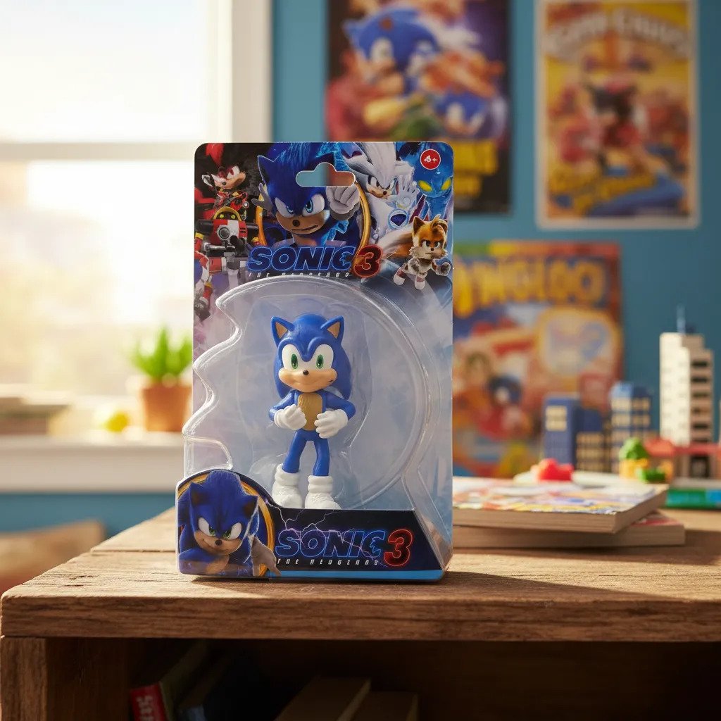 Figuras De Juguete Varios Personaje Sonic Brazos Articulados - Imagen 4